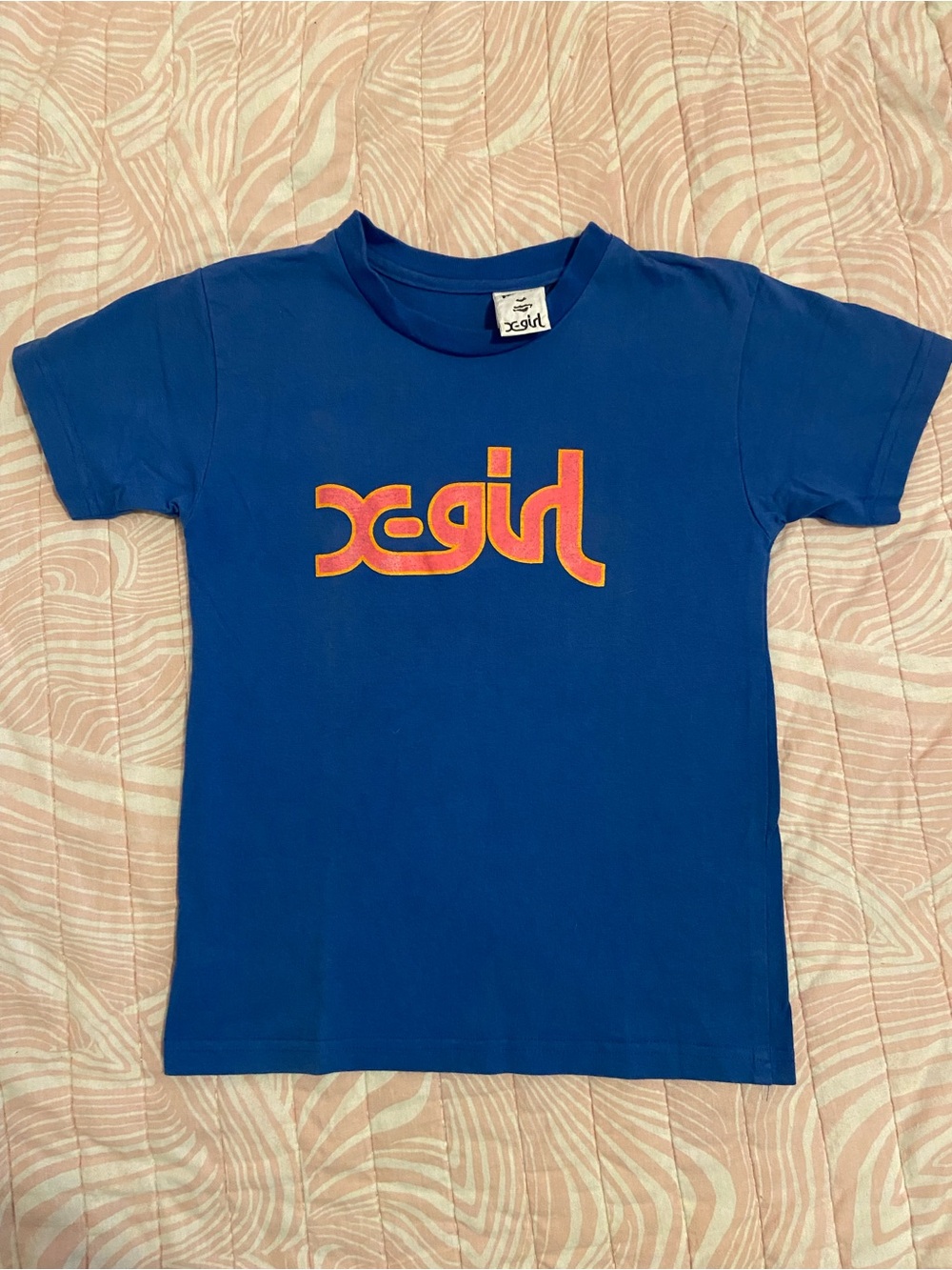Blue Logo Short Sleeve Tee